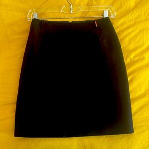 Gianni Versace Black Mini Skirt